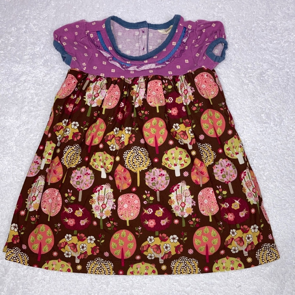 Matilda Jane Make Believe Through The Trees Dress Girls Size 12–18 Months